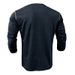 2023 Autumn And Winter European And American Men's Long-sleeved Men's T-shirts, Foreign Trade Men's Henry Shirts, Color Matching T-shirts Men's_viptrois.com
