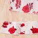 Mother & Kids INS Girls Summer Jumpsuit, Flower Pattern Jumpsuit_viptrois.com