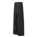 Men's Clothing Men's Double Breasted Striped Black Trousers Old Fashioned Loose Fit Casual A-Line Style Thin Summer Suits & Blazers_viptrois.com