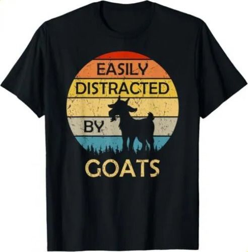 T-shirteasily Distracted By Goats Retro Vintage 2026 Funny Goat L_viptrois.com