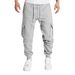 Men's Fleece-Lined Cargo Pants - Winter Warm Workout Joggers With Multiple Pockets, Relaxed Fit & Stretch Polyester (Light Gray/Charcoal/Navy/Black)_viptrois.com