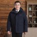 Men's Clothing Middle Aged And Elderly Men's Down Jacket Windproof Hooded Extreme Cold Thickened Large Size Grandfather Style Dad Winter Coat_viptrois.com