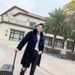 mens down puffer jacket designer coats jackets ps embroidery stand collar loose thick zipper fashion winter_viptrois.com