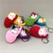 Bag Charm Cute Sleeping Cat Keychain Slippers Cat Plush Bag Pendant Car Keychain Simulation Animal Small Gift_viptrois.com