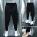 Loose Tight-fitting Pants, Spring And Autumn British Men's Dress Pants, Men's Harem Pants, Nine-inch Casual Pants_viptrois.com