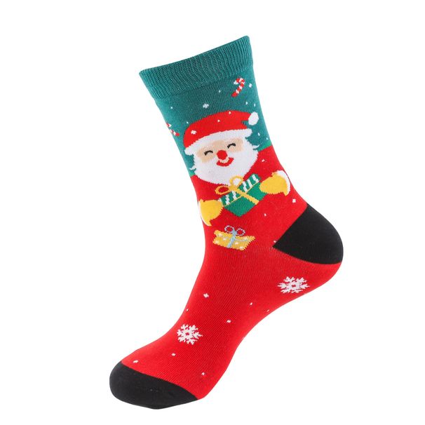 Large Size Trendy Christmas Socks Manufacturer In Stock, Christmas Thick Gift, Long Socks For Couples, Mid Tube Socks_viptrois.com