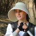 Women's Wide Brim Sun Hat With Cooling Fabric - Foldable & UPF50+ For Outdoor & Travel_viptrois.com