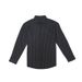 Men's Clothing Black And White Striped Casual Shirt Men's Long Sleeved Handsome Inner Wear Clothes Free Ironing Black Men's Shirt Spring And Autumn_viptrois.com