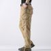 Man's clothing Casual pants men's loose straight leg overalls Wear resistant high-waisted men's pants plus size men's pants_viptrois.com
