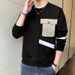 Spring And Autumn Men's Hoodie New T-shirt Inner Undercover Men's Long Sleeve T-shirt Top_viptrois.com