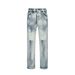 Men's Clothing Retro Straight Loose Washed Tie Dyed Straight Zipper Jeans Casual Trendy Men's_viptrois.com