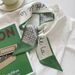 New Hairband High-end Sense Neck Small Silk Scarf For Women Spring Summer Thin Narrow Ribbon Hair Tie Bag Decoration_viptrois.com