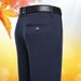 Men's Clothing Stretch Casual Pants Lightweight Breathable Straight Fit Trousers For All Seasons, High Elasticity Wrinkle-Free, Multiple Colors_viptrois.com