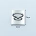 Square Ring Holder Firm Anti-drop Desktop Adhesive Lazy Stand Metal Gift Phone Clip_viptrois.com