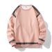 2026 Fashion Pullovers Outerwear Men Round Collar Striped Long Sleeve Casual Loose Sweatshirts_viptrois.com