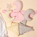 Ins Solid Color Baby Amalgamation Towel Entrance Bite Doll Baby Sleep Artifact Slip Towel Sleep Doll_viptrois.com