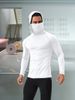 Men's Clothing Sports Tight Fitting Shaping Mask With Hood One Piece Long Sleeved Running Outdoor Sports Breathable Quick Drying Clothes_viptrois.com