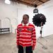 Men's Retro Streetwear Hoodie – Oversized Eagle Embroidery & 3D Lettering Long-Sleeve Pullover (Red, Polyester Blend)_viptrois.com