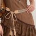 Braided hollowed out ethnic style belt Boho Haute Couture Accessories With Skirt Thin Belt_viptrois.com