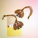 Bag Charm Toast Bread Pendant Croissant Bag Pendant School Bag Backpack Leather Cute Creative Cartoon Doll Car Pendant_viptrois.com