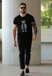 Men's Clothing High-end Heavyweight Cotton Short-sleeved T-shirt Men's Ins Trendy Red Panda Print Versatile Light Luxury Handsome New Summer_viptrois.com