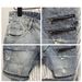 Men's Clothing Men's Denim Shorts Summer Short Sleeves Thin Loose Trendy Brand Five Point Pants Trendy Hole Stretch 5_viptrois.com