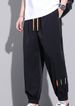 Men's Summer Thin Ice Silk Pants, Fashionable Teenagers' Casual Loose Sports Pants_viptrois.com