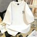 Men's Clothing Men's 100% Cotton Printed T-Shirt Summer Trendy Versatile Loose Casual Short Sleeve Top Style_viptrois.com