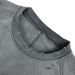 Autumn Winter New Loose Gradient Vintage Patchwork Ripped Fleece Crew Neck Sweatshirt For Men_viptrois.com