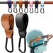 1/2pcs Baby Stroller Hook PU Leather Cart Organizer Diaper Bag Hanger Climbing Buckle Velcro Hook Child Pram Accessories_viptrois.com