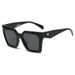 Men's Sunglasses New Fashion Large Frame Square Retro Classic Sunglasses Ins Casual All Match Personality Trend Street Shooting Sunglasses_viptrois.com