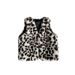 kid's clothing Fur vest Fashion all-in-one Rex rabbit fur and cotton thermal vest_viptrois.com