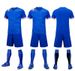 Men's Clothing children's football clothes student summer sports competition football suit short-sleeved men and women_viptrois.com