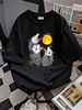 Retro Three Opossum Dead Moon Possum Gifts Costumes For Adults Gift T-Shirt Graphic Casual Designer Clothes Homme Streetwear Breathable Stylish_viptrois.com