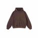 420g Heavyweight Washed Cotton Hoodie – Oversized Vintage Streetwear Pullover (XS-4XL)_viptrois.com