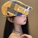 Y2K Subculture Sweet Cool Plaid Beret Art Student Cute Painter Hat Duckbill Forward Cap_viptrois.com