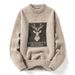Pure Winter New Elk Fleece-Lined Thickened Sweater Men's Half Turtleneck Warm Knitted Casual Fashion Korean Style Top_viptrois.com