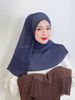 Women's Hijab solid color headscarf beaded pleated lace shawl scarf ladies headscarf hat_viptrois.com