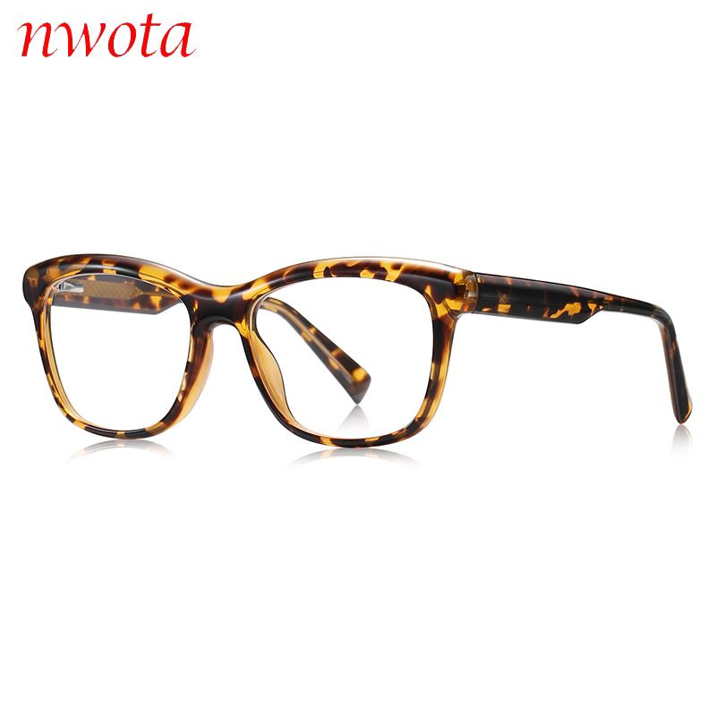 New Fashion Glasses Progressive Rainbow Color Curved Flat Light Insert Ins Style TR Frame_viptrois.com