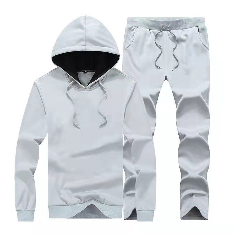 Men's Autumn Casual Sportswear Set | 2-Piece Sweater & Jogger Pants | Trendy Running Outfit (M-8XL)_viptrois.com