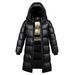 Men's Clothing 2024 New Black And Gold Down Jacket For Men And Women, Same Style, Shiny Winter Warm Thick Couple High Version Jacket_viptrois.com