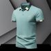 2025d Polo Short Men's 2025 Summer Trendy Brand Turn-down Collar Base T-Shirt Half Sleeve Shirt_viptrois.com