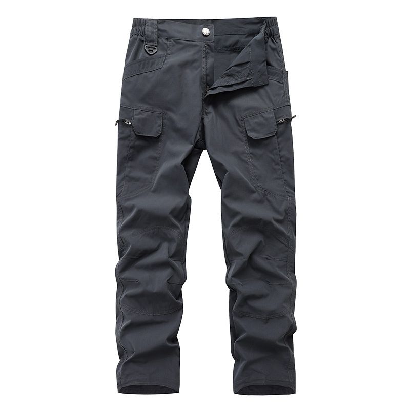 Men's Classic Work Pants – Relaxed Straight Fit With Stretch, Durable & Versatile For Casual Style_viptrois.com