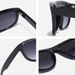 Oversized Square Concave Sunglasses - UV400 Protection (2025 European-American Fashion, Unisex Large Frame Design)_viptrois.com