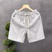 Men's Clothing Popular Color Casual Shorts For Men, Handsome Summer Trendy Brand Loose New Casual Pants Shorts Regular Loose Waist_viptrois.com