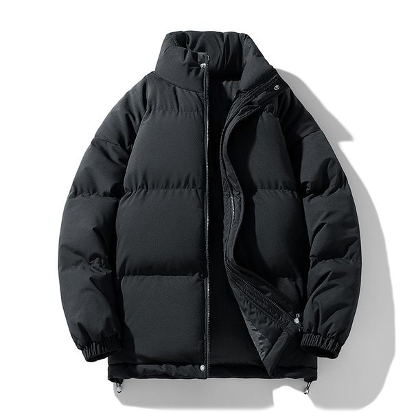 Large Size Stand-up Neck Cotton-padded Clothes For Men And Women Loose Cotton-padded Clothes Bread Clothes Cotton-padded Jackets_viptrois.com