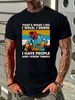 NEW LISTING That's What I Do Weld Drink I Hate People And Know Things Retro Men T-Shirt Casual Top For Everyday Wear Versatile Slightly_viptrois.com