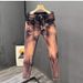 Men's Clothing High End Personality Tie Dye Jeans Men's Fashion Brand Spring And Autumn New Elastic Slim Fit Casual Trousers Trend_viptrois.com