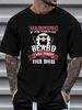 BEST TO BUY Dark Funny If You Touch My Beard I Will Touch Your Boob T-Shirt Graphic Versatile Soft Stretched Fashion Streetwear Breathable_viptrois.com