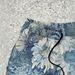 Men's Clothing Blue And White Flowers And Camouflage Branches Pattern Drawstring Shorts_viptrois.com